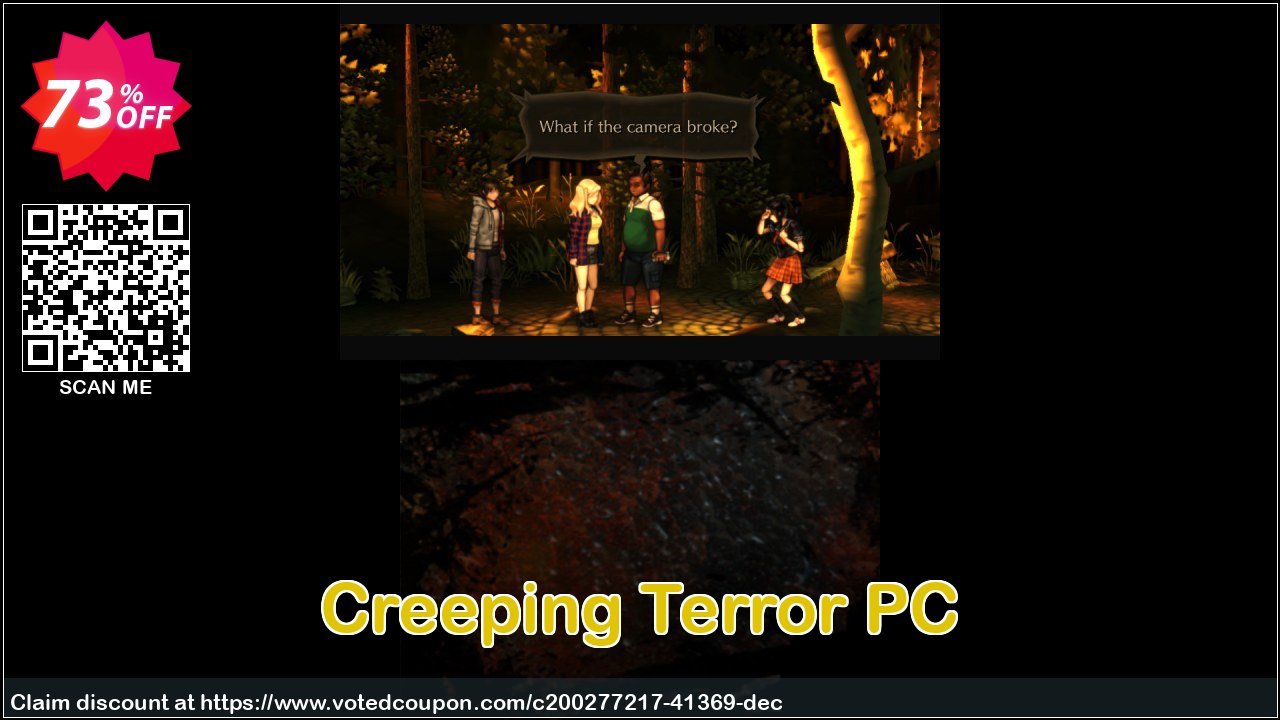 Creeping Terror PC Coupon, discount Creeping Terror PC Deal 2024 CDkeys. Promotion: Creeping Terror PC Exclusive Sale offer 