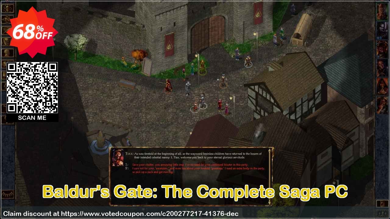 Baldur's Gate: The Complete Saga PC Coupon Code Apr 2024, 68% OFF - VotedCoupon