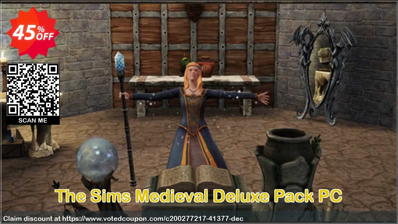 The Sims Medieval Deluxe Pack PC Coupon Code May 2024, 45% OFF - VotedCoupon