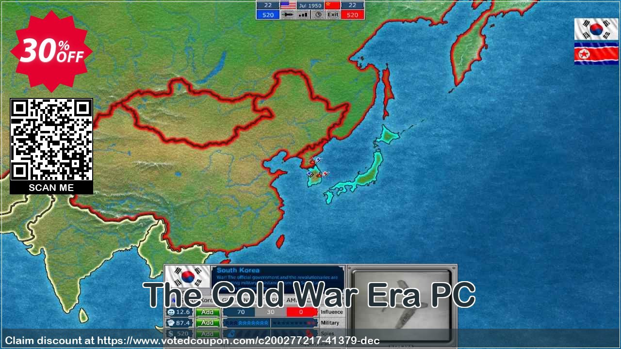 The Cold War Era PC Coupon, discount The Cold War Era PC Deal 2024 CDkeys. Promotion: The Cold War Era PC Exclusive Sale offer 