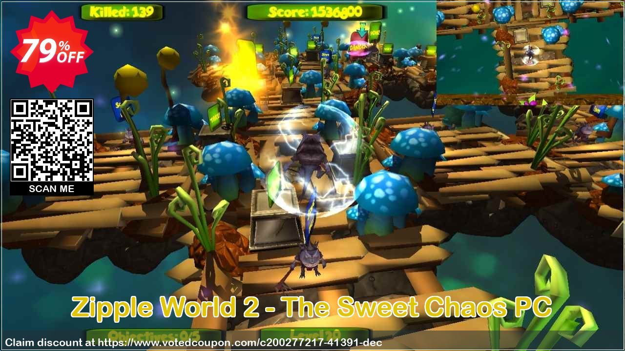 Zipple World 2 - The Sweet Chaos PC Coupon, discount Zipple World 2 - The Sweet Chaos PC Deal 2024 CDkeys. Promotion: Zipple World 2 - The Sweet Chaos PC Exclusive Sale offer 