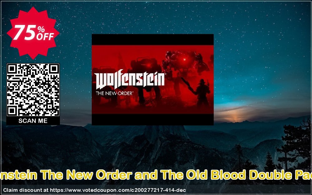 Wolfenstein The New Order and The Old Blood Double Pack PC Coupon Code Apr 2024, 75% OFF - VotedCoupon