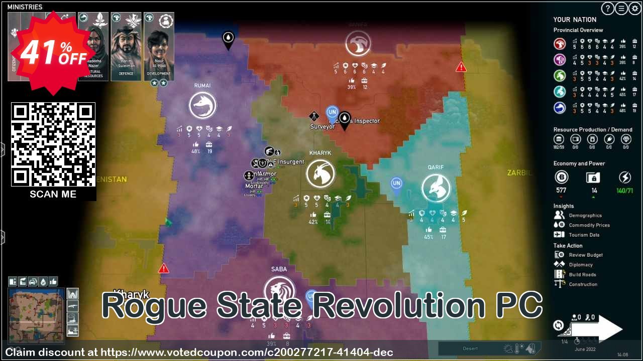 Rogue State Revolution PC Coupon, discount Rogue State Revolution PC Deal 2024 CDkeys. Promotion: Rogue State Revolution PC Exclusive Sale offer 
