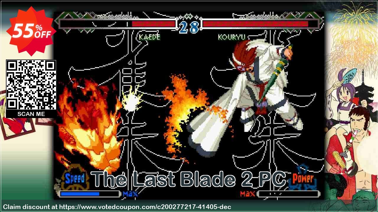 The Last Blade 2 PC Coupon, discount The Last Blade 2 PC Deal 2024 CDkeys. Promotion: The Last Blade 2 PC Exclusive Sale offer 