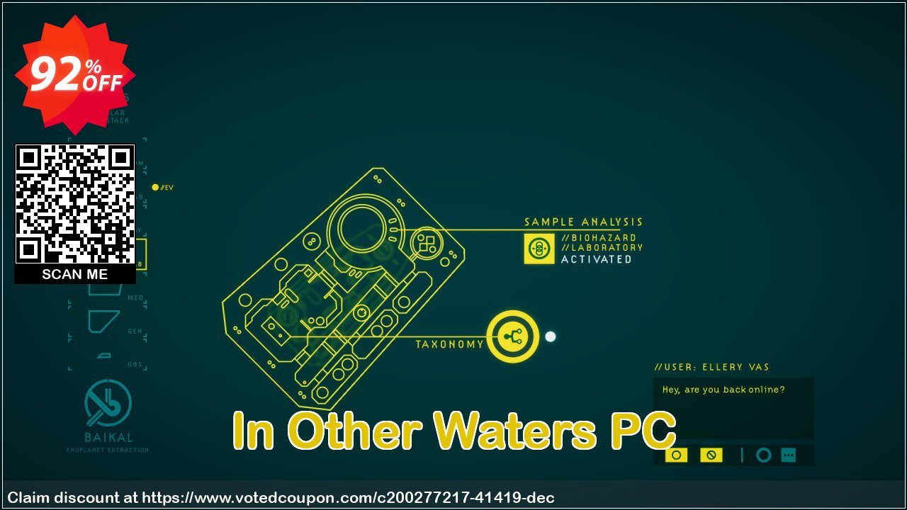 In Other Waters PC Coupon, discount In Other Waters PC Deal 2024 CDkeys. Promotion: In Other Waters PC Exclusive Sale offer 