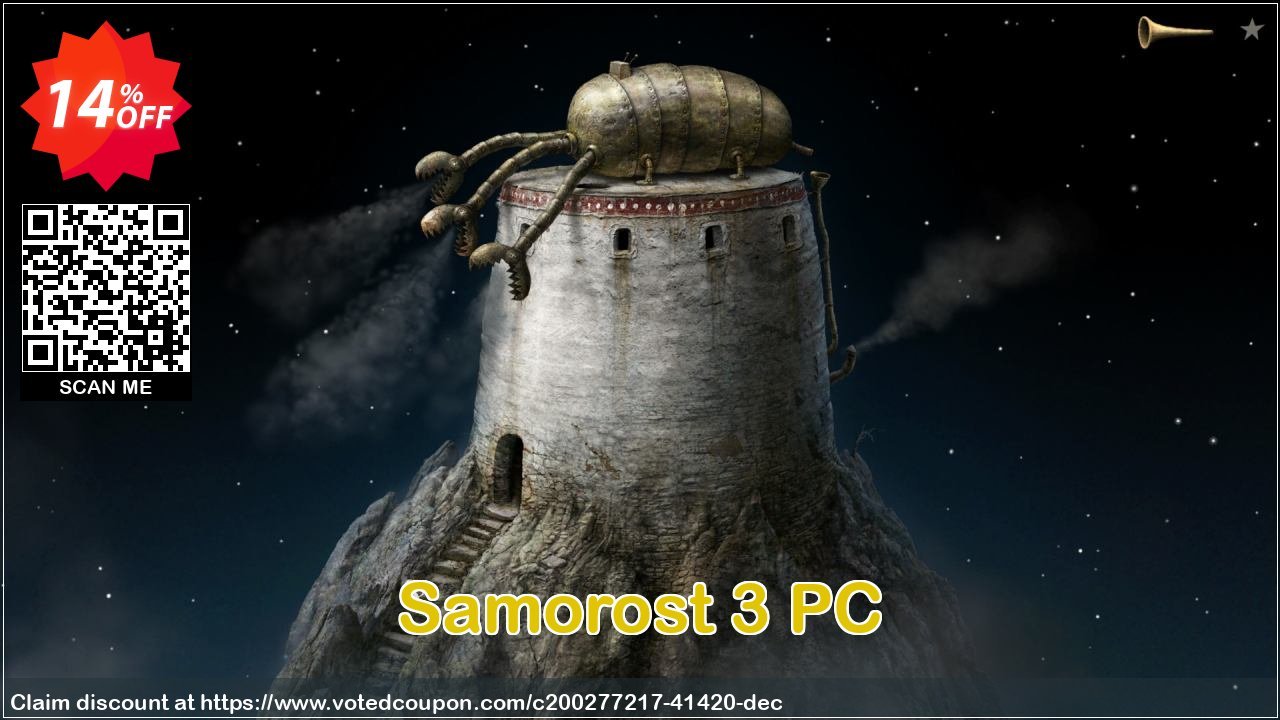 Samorost 3 PC Coupon, discount Samorost 3 PC Deal 2024 CDkeys. Promotion: Samorost 3 PC Exclusive Sale offer 