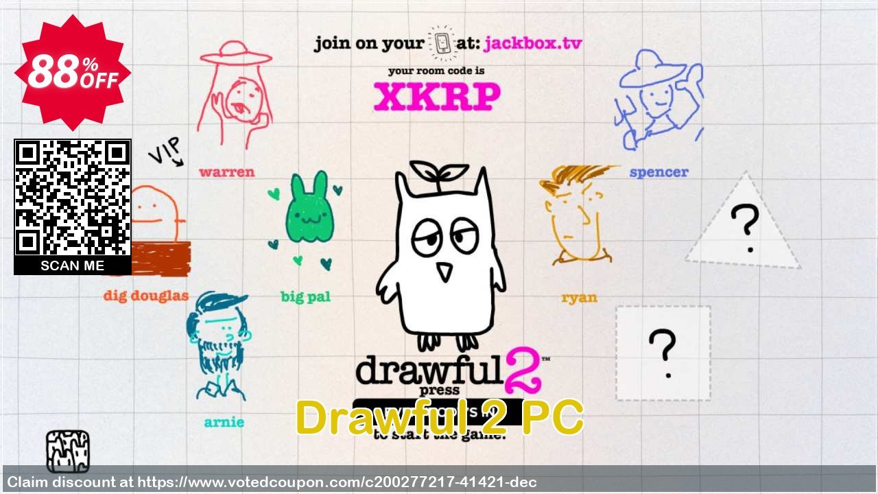 Drawful 2 PC Coupon Code May 2024, 88% OFF - VotedCoupon