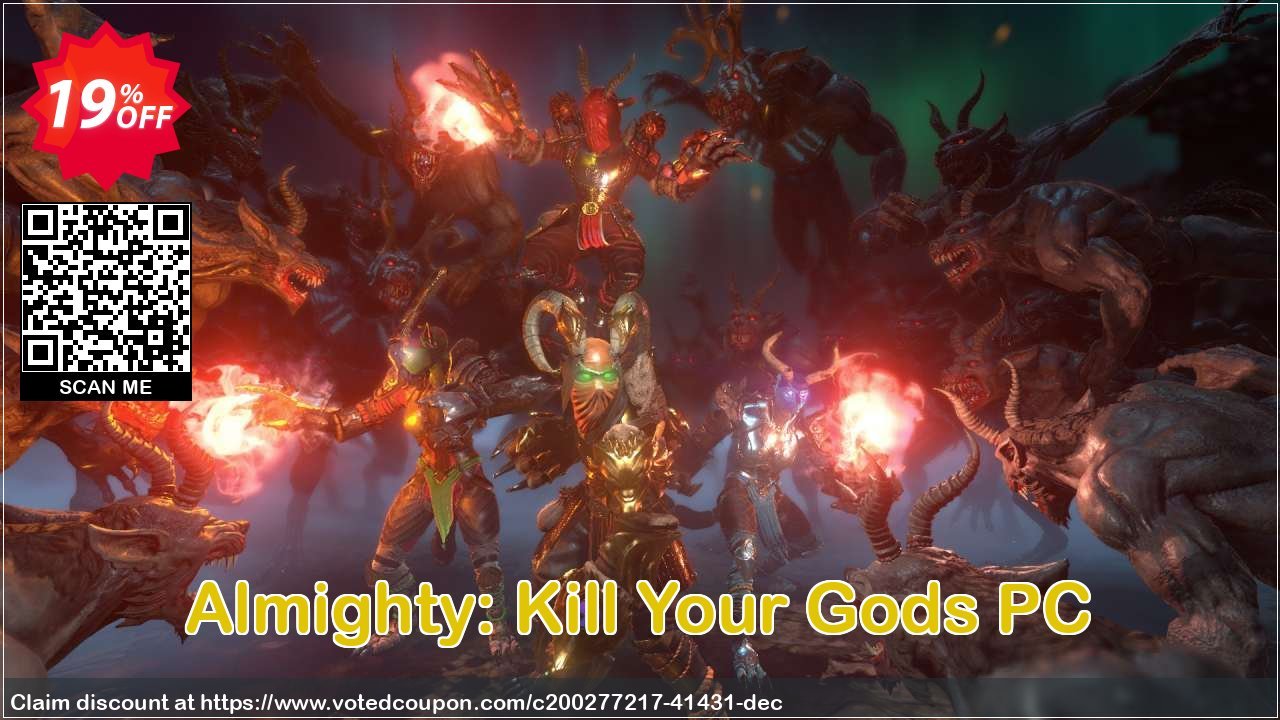 Almighty: Kill Your Gods PC Coupon Code May 2024, 19% OFF - VotedCoupon