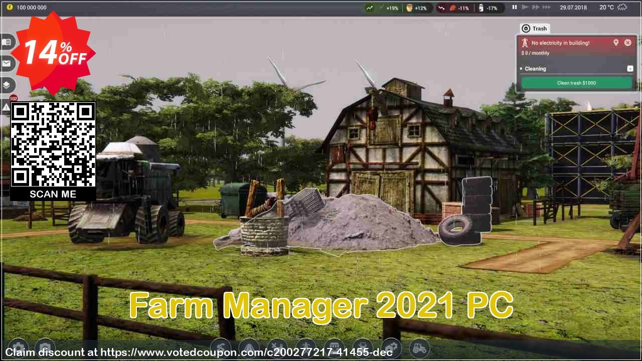 Farm Manager 2021 PC Coupon, discount Farm Manager 2021 PC Deal 2021 CDkeys. Promotion: Farm Manager 2021 PC Exclusive Sale offer 