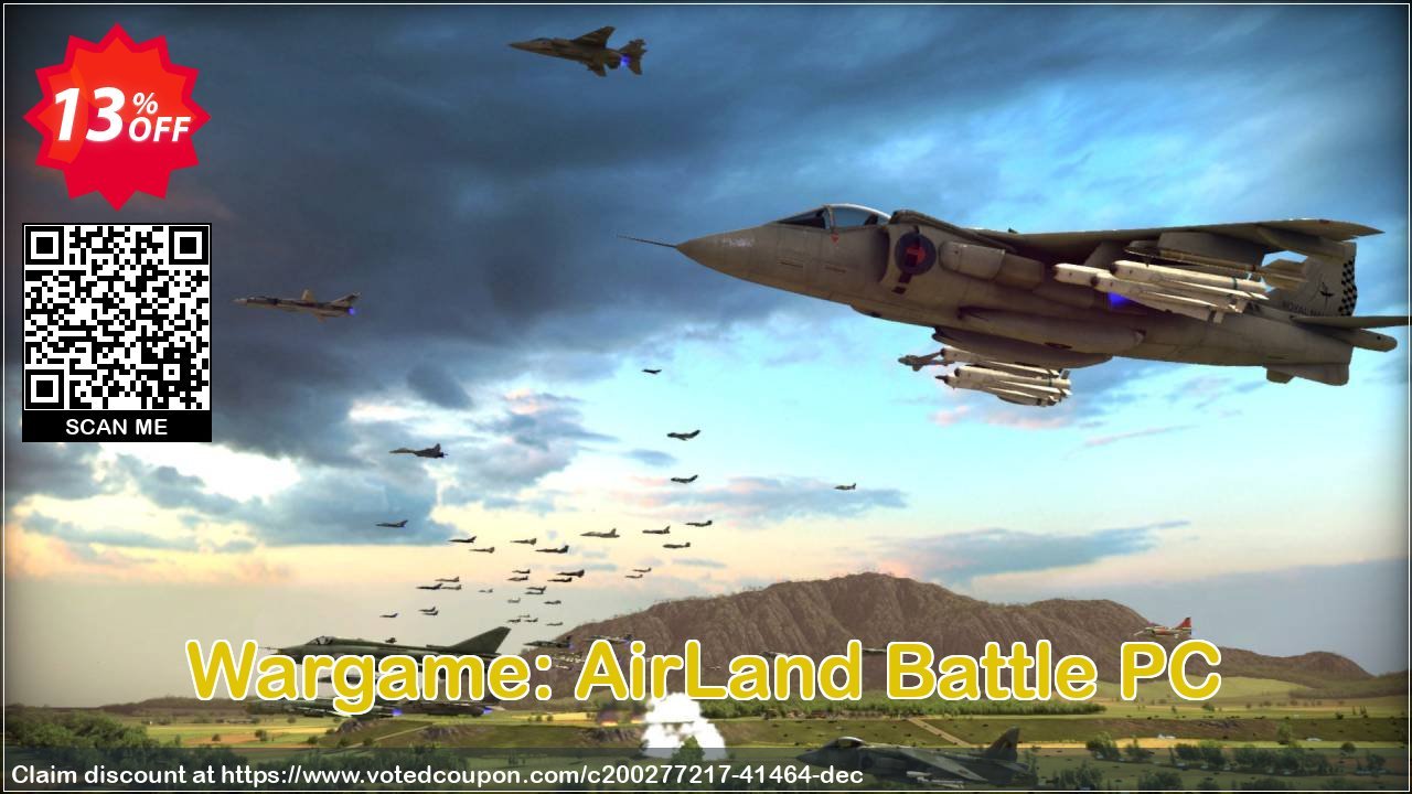 Wargame: AirLand Battle PC Coupon Code May 2024, 13% OFF - VotedCoupon