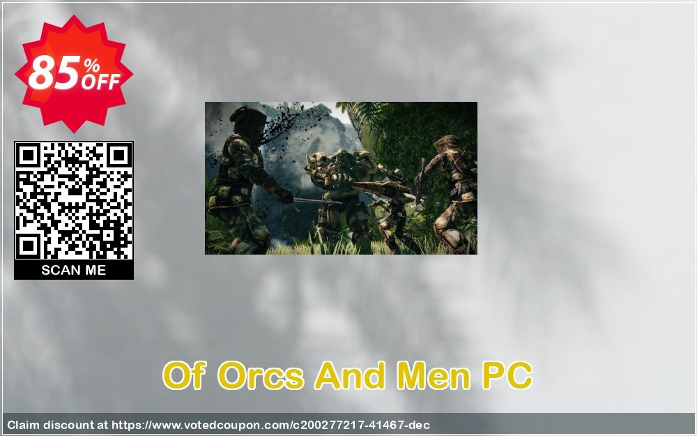 Of Orcs And Men PC Coupon Code May 2024, 85% OFF - VotedCoupon