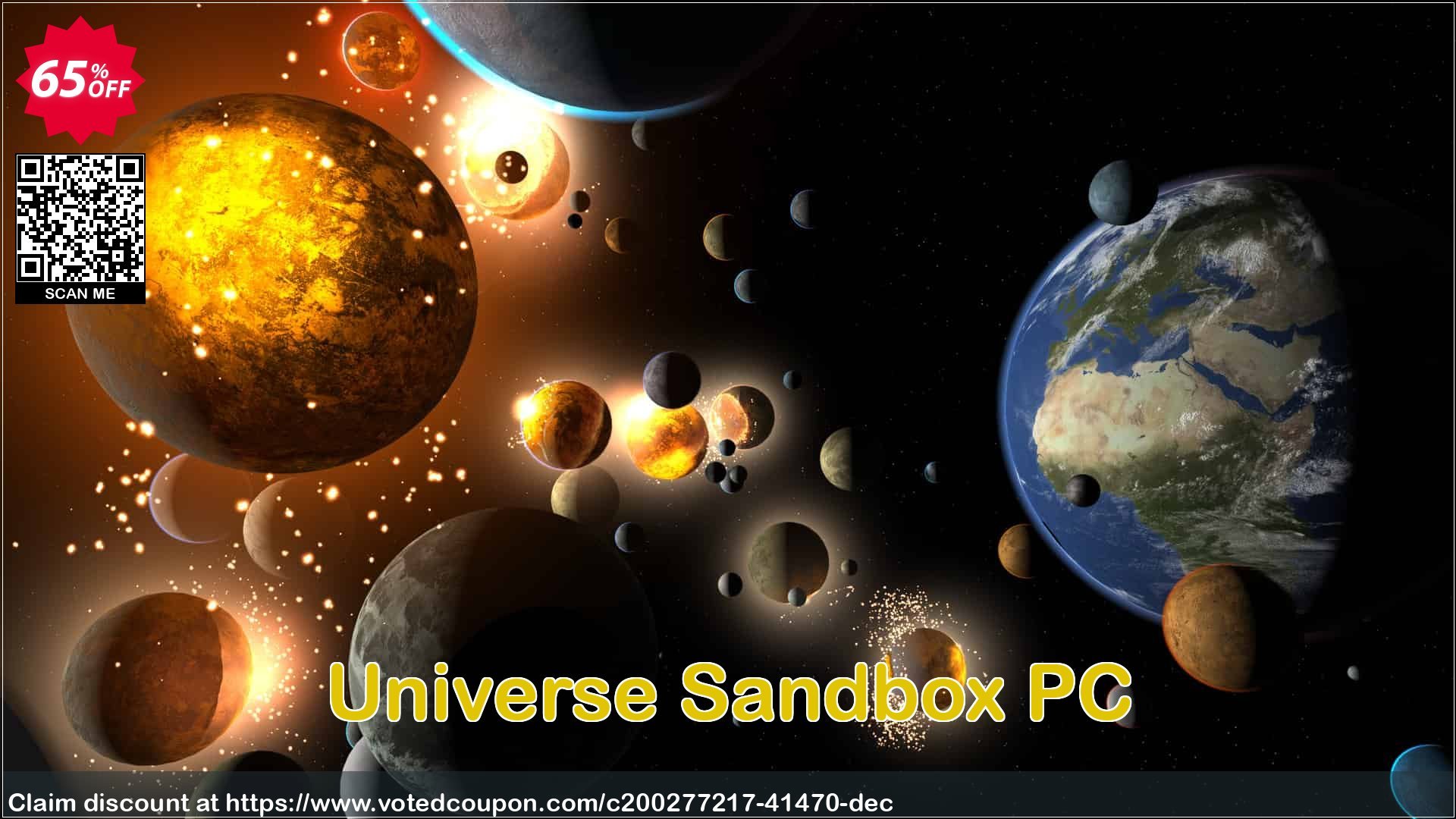 Universe Sandbox PC Coupon Code May 2024, 65% OFF - VotedCoupon