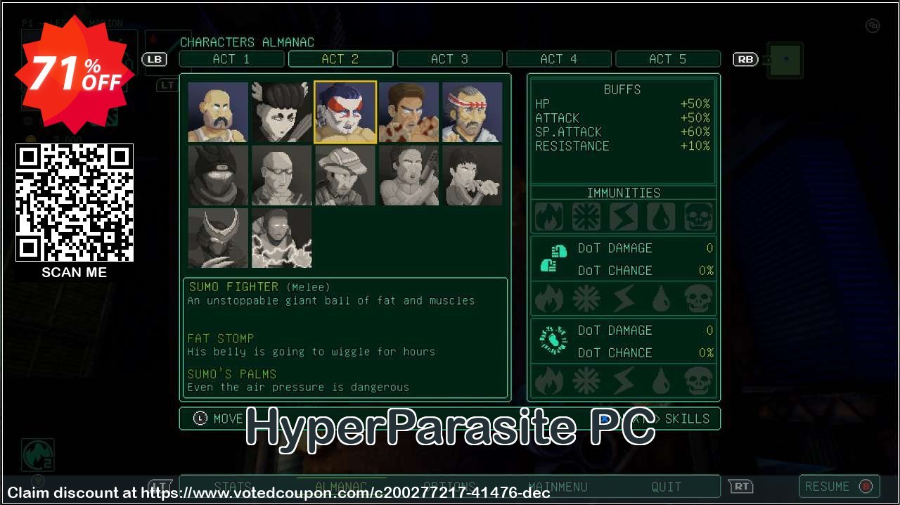 HyperParasite PC Coupon, discount HyperParasite PC Deal 2024 CDkeys. Promotion: HyperParasite PC Exclusive Sale offer 