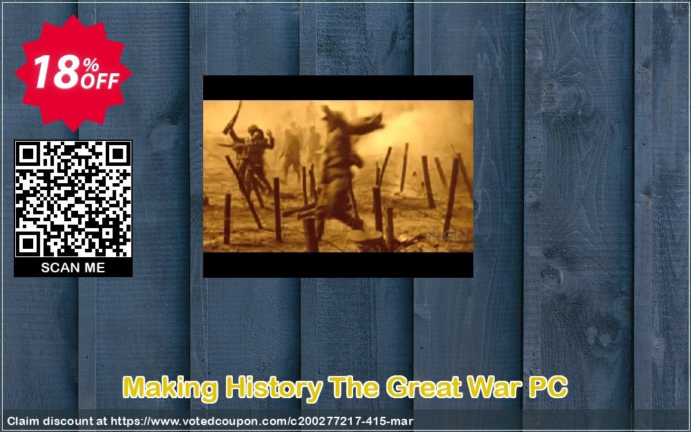 Making History The Great War PC Coupon, discount Making History The Great War PC Deal. Promotion: Making History The Great War PC Exclusive offer 