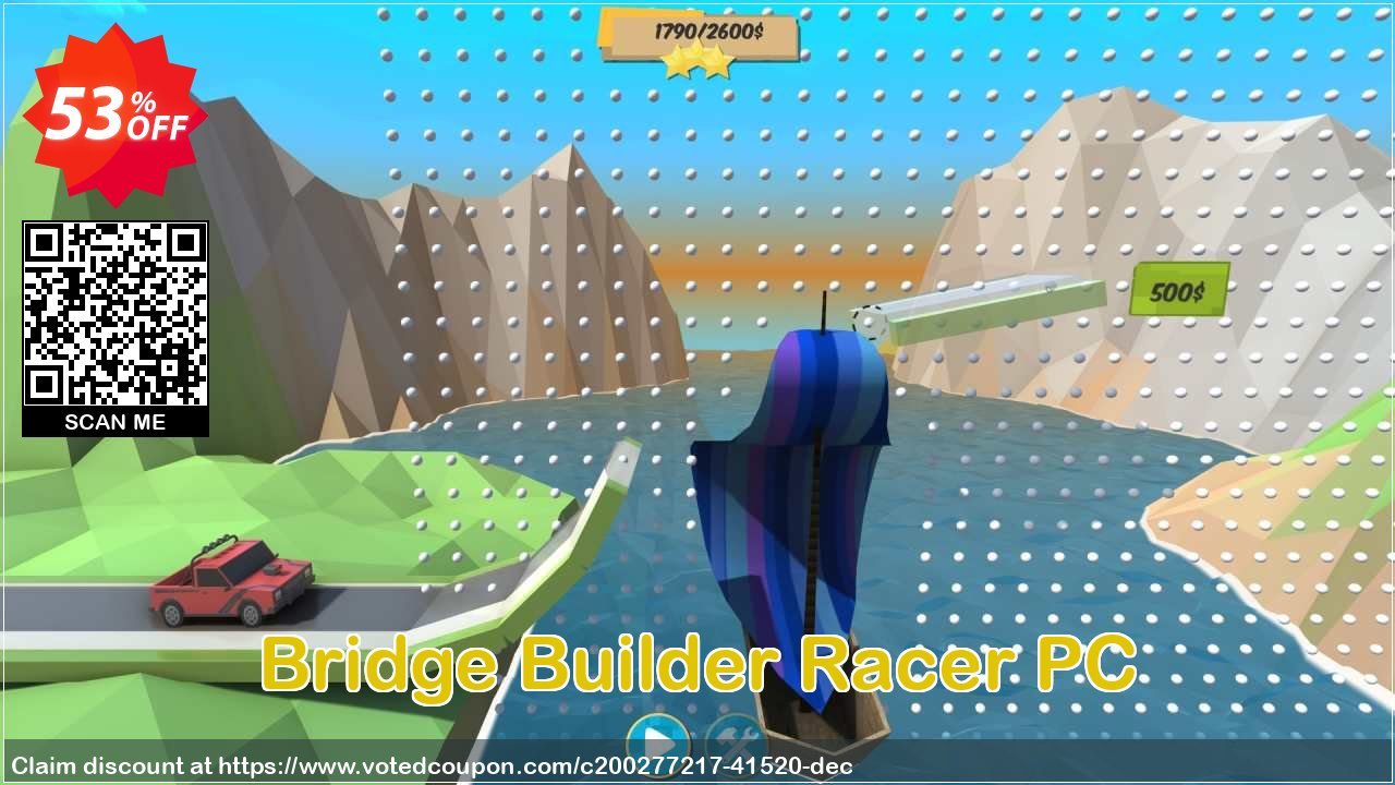 Bridge Builder Racer PC Coupon, discount Bridge Builder Racer PC Deal 2024 CDkeys. Promotion: Bridge Builder Racer PC Exclusive Sale offer 