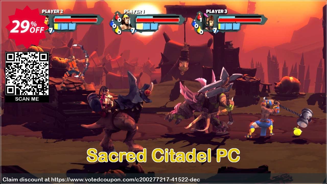 Sacred Citadel PC Coupon, discount Sacred Citadel PC Deal 2024 CDkeys. Promotion: Sacred Citadel PC Exclusive Sale offer 