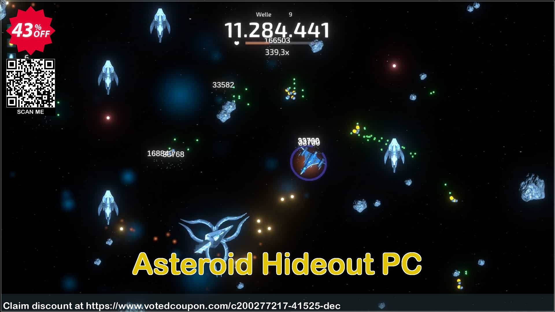 Asteroid Hideout PC Coupon Code May 2024, 43% OFF - VotedCoupon