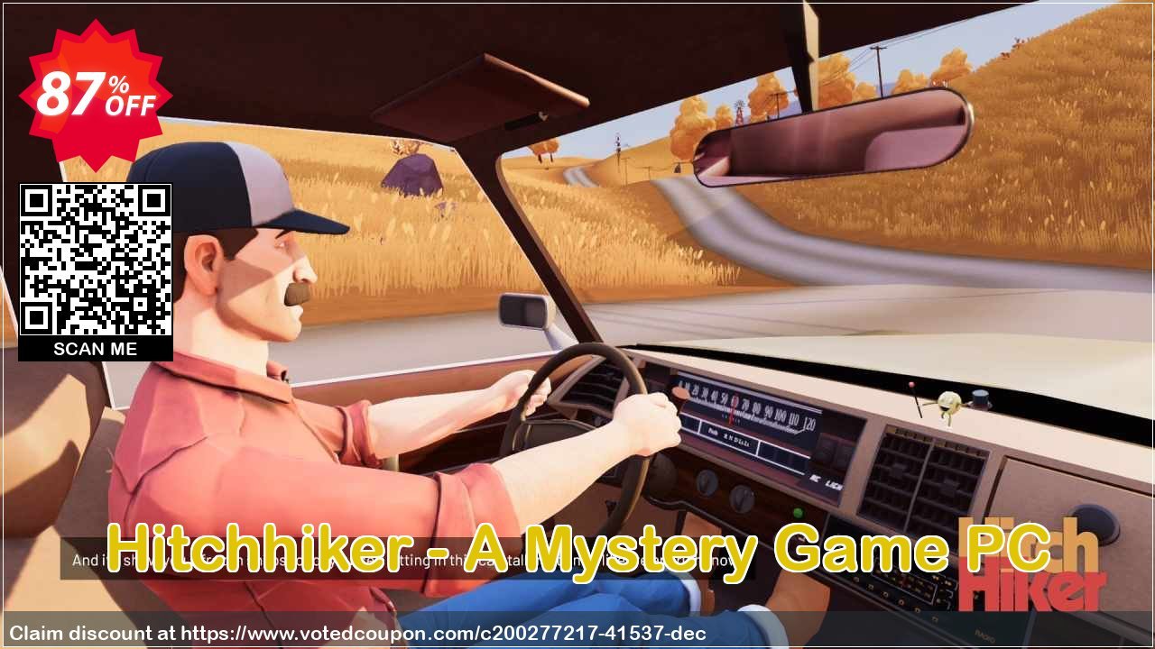 Hitchhiker - A Mystery Game PC Coupon, discount Hitchhiker - A Mystery Game PC Deal 2024 CDkeys. Promotion: Hitchhiker - A Mystery Game PC Exclusive Sale offer 