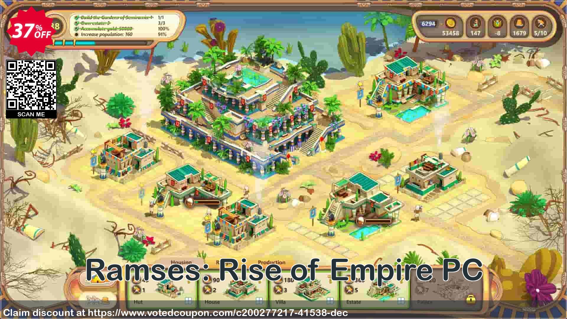Ramses: Rise of Empire PC Coupon Code May 2024, 37% OFF - VotedCoupon