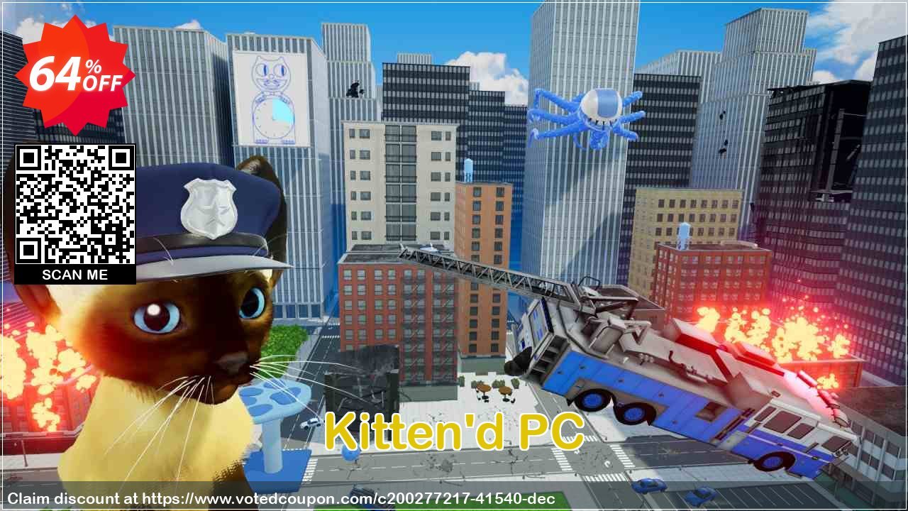 Kitten&#039;d PC Coupon, discount Kitten'd PC Deal 2024 CDkeys. Promotion: Kitten'd PC Exclusive Sale offer 