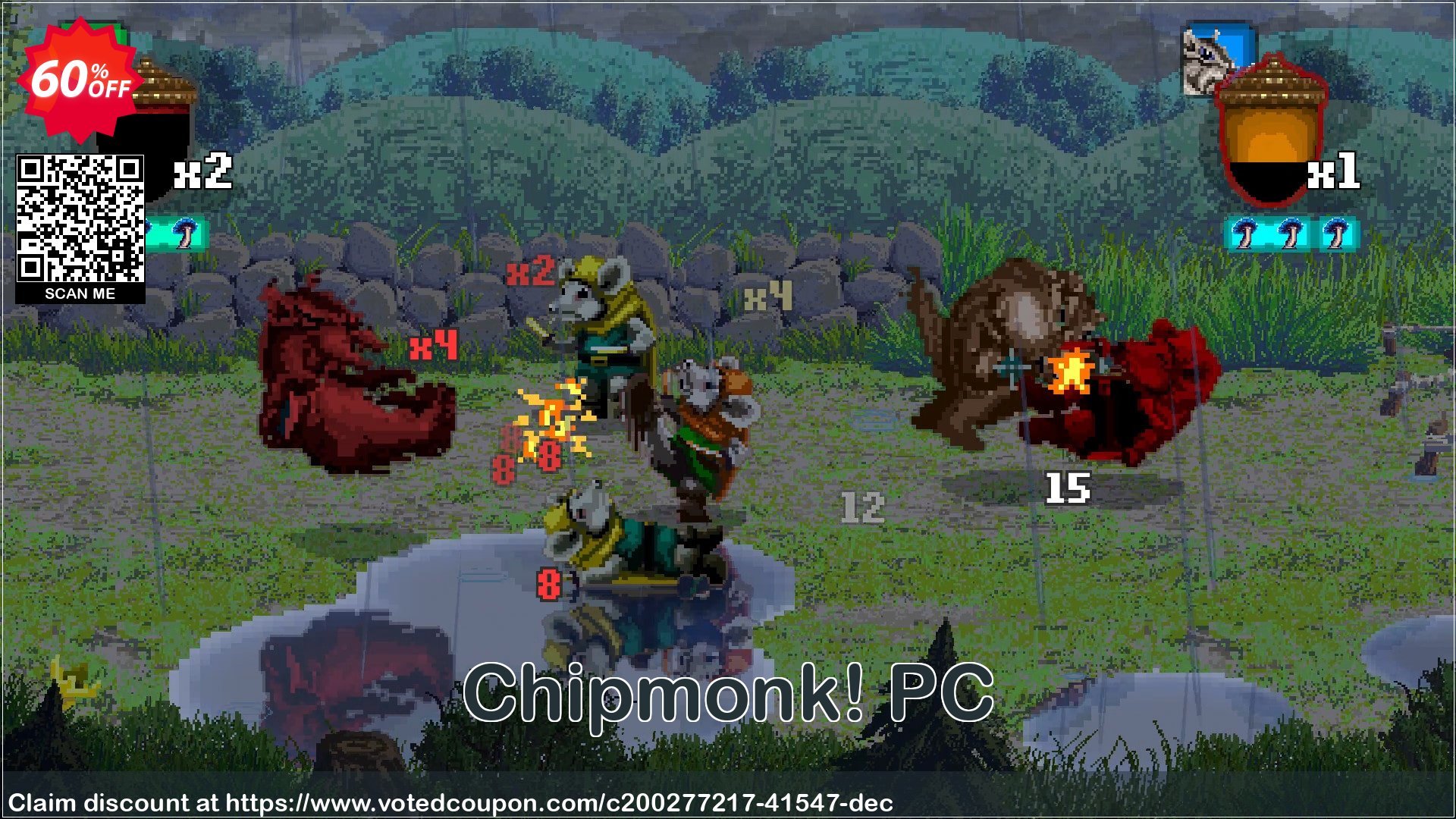 Chipmonk! PC Coupon Code May 2024, 60% OFF - VotedCoupon