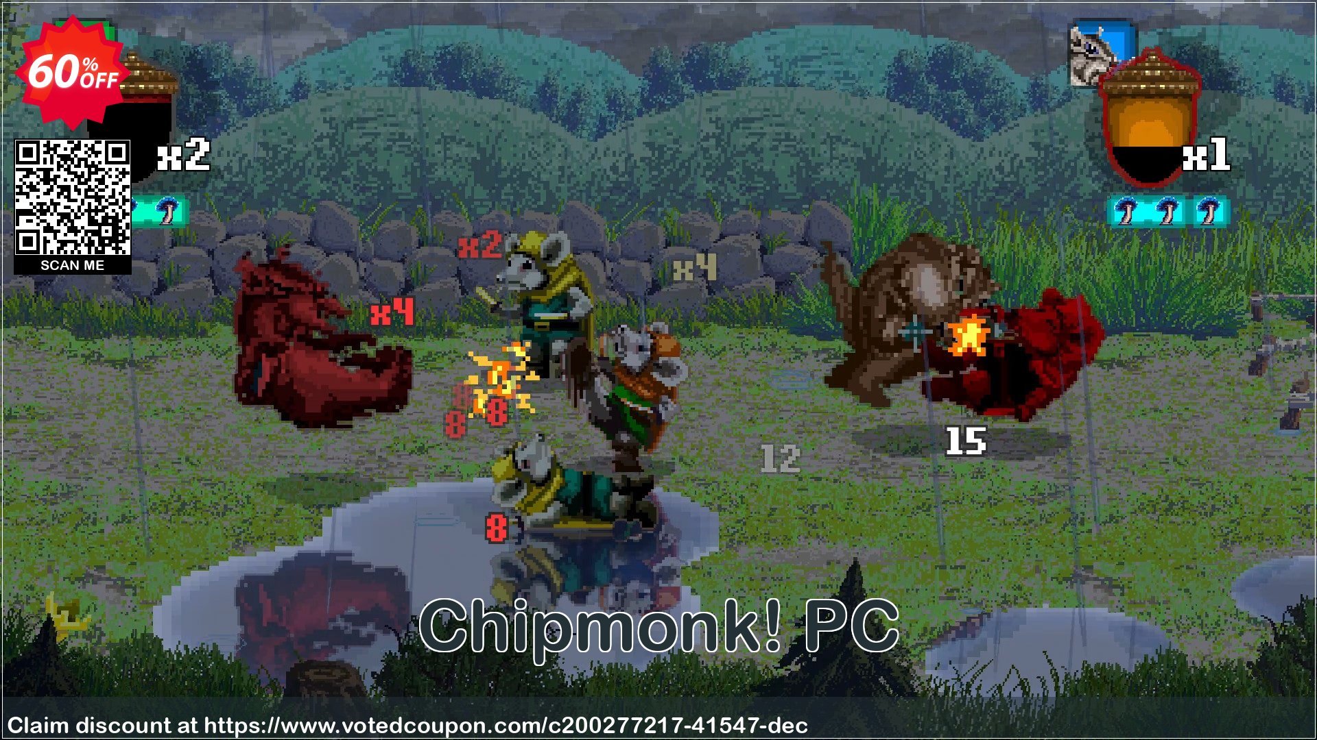 Chipmonk! PC Coupon, discount Chipmonk! PC Deal 2024 CDkeys. Promotion: Chipmonk! PC Exclusive Sale offer 