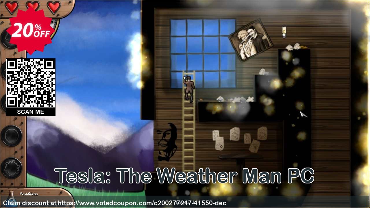 Tesla: The Weather Man PC Coupon Code May 2024, 20% OFF - VotedCoupon
