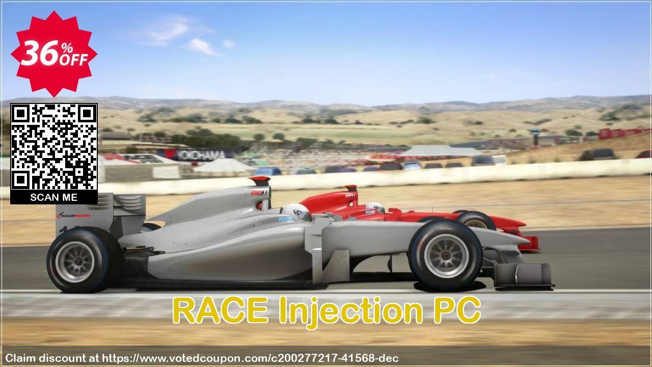 RACE Injection PC Coupon Code May 2024, 36% OFF - VotedCoupon