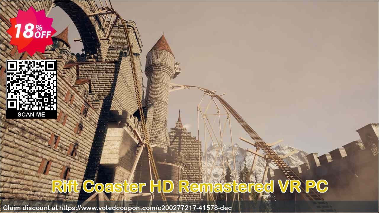 Rift Coaster HD Remastered VR PC Coupon, discount Rift Coaster HD Remastered VR PC Deal 2024 CDkeys. Promotion: Rift Coaster HD Remastered VR PC Exclusive Sale offer 