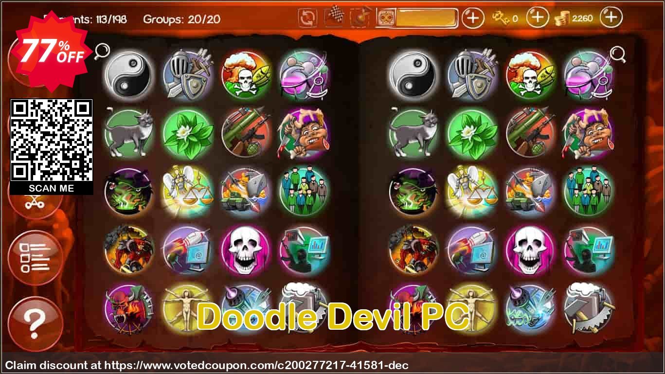 Doodle Devil PC Coupon, discount Doodle Devil PC Deal 2024 CDkeys. Promotion: Doodle Devil PC Exclusive Sale offer 