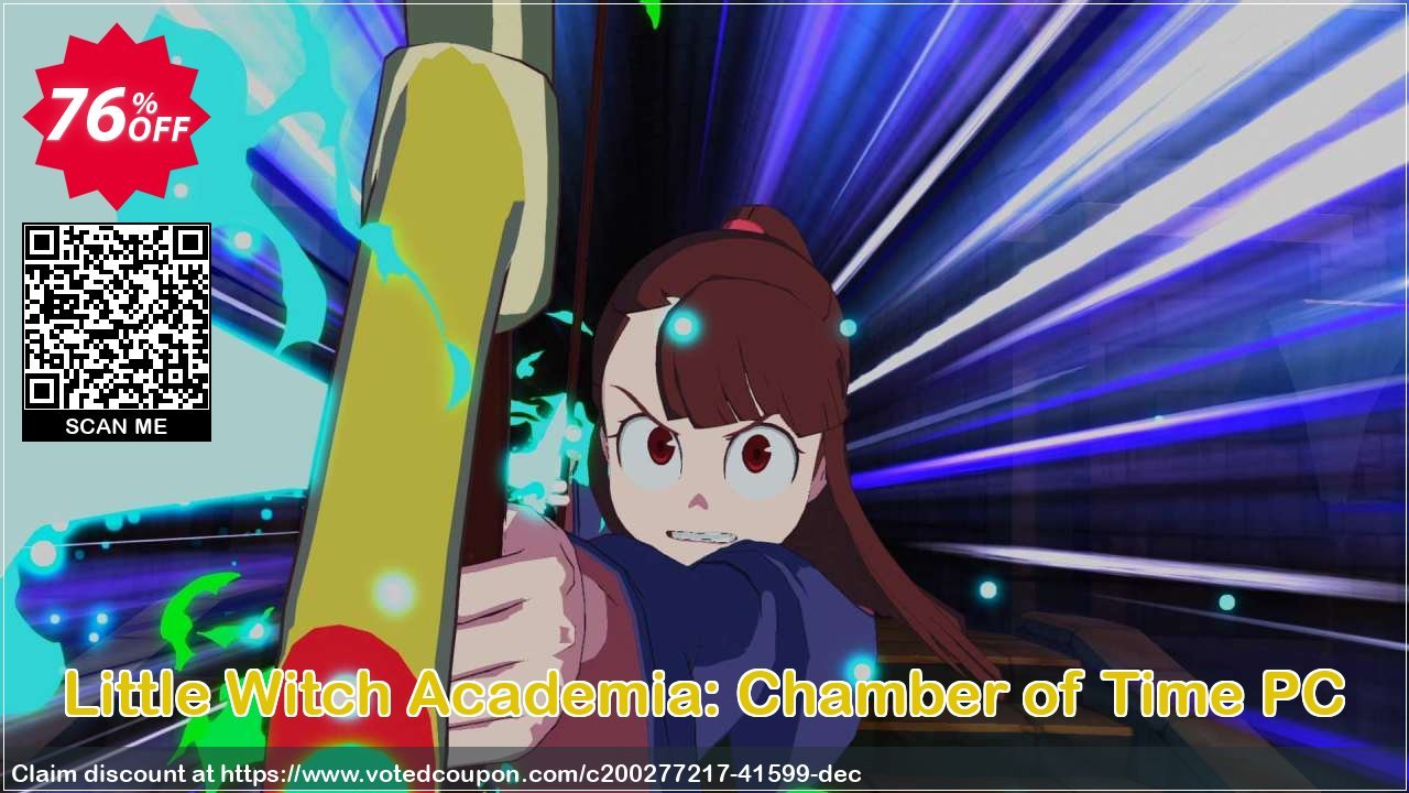 Little Witch Academia: Chamber of Time PC Coupon Code May 2024, 76% OFF - VotedCoupon
