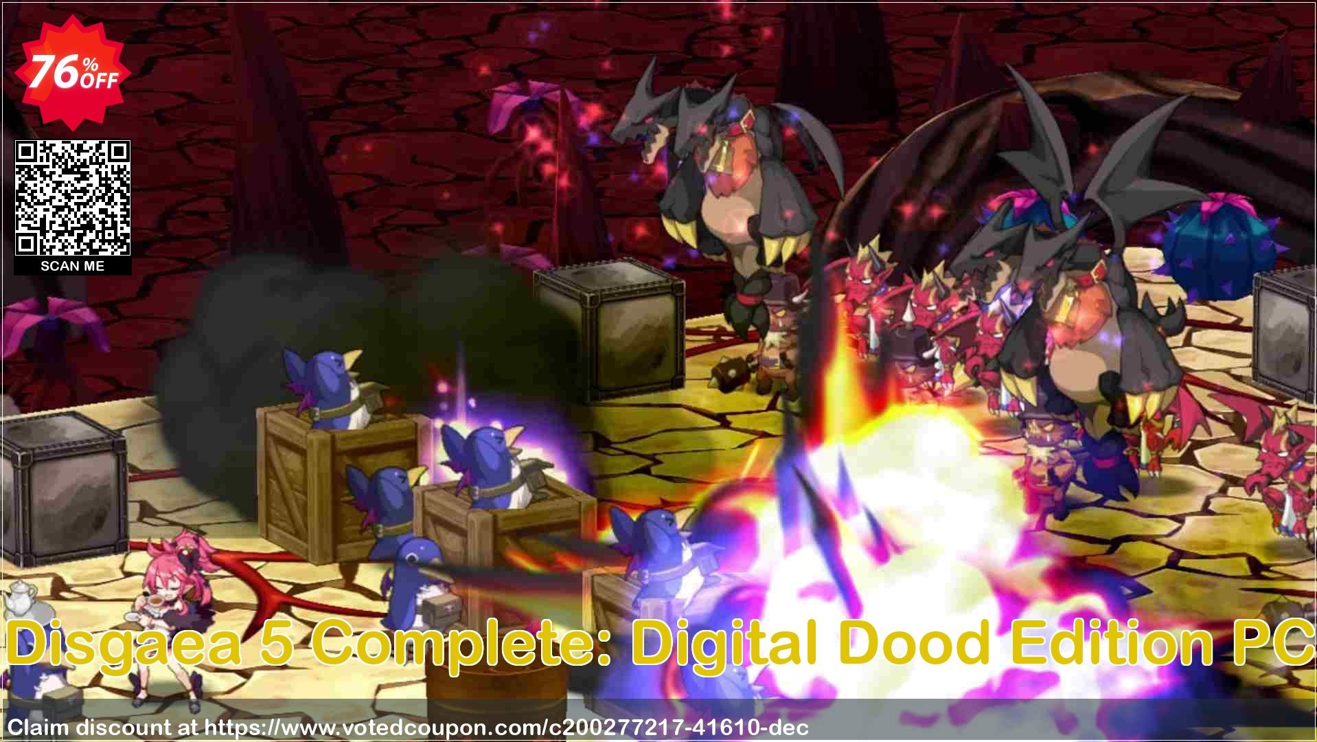 Disgaea 5 Complete: Digital Dood Edition PC Coupon, discount Disgaea 5 Complete: Digital Dood Edition PC Deal 2024 CDkeys. Promotion: Disgaea 5 Complete: Digital Dood Edition PC Exclusive Sale offer 