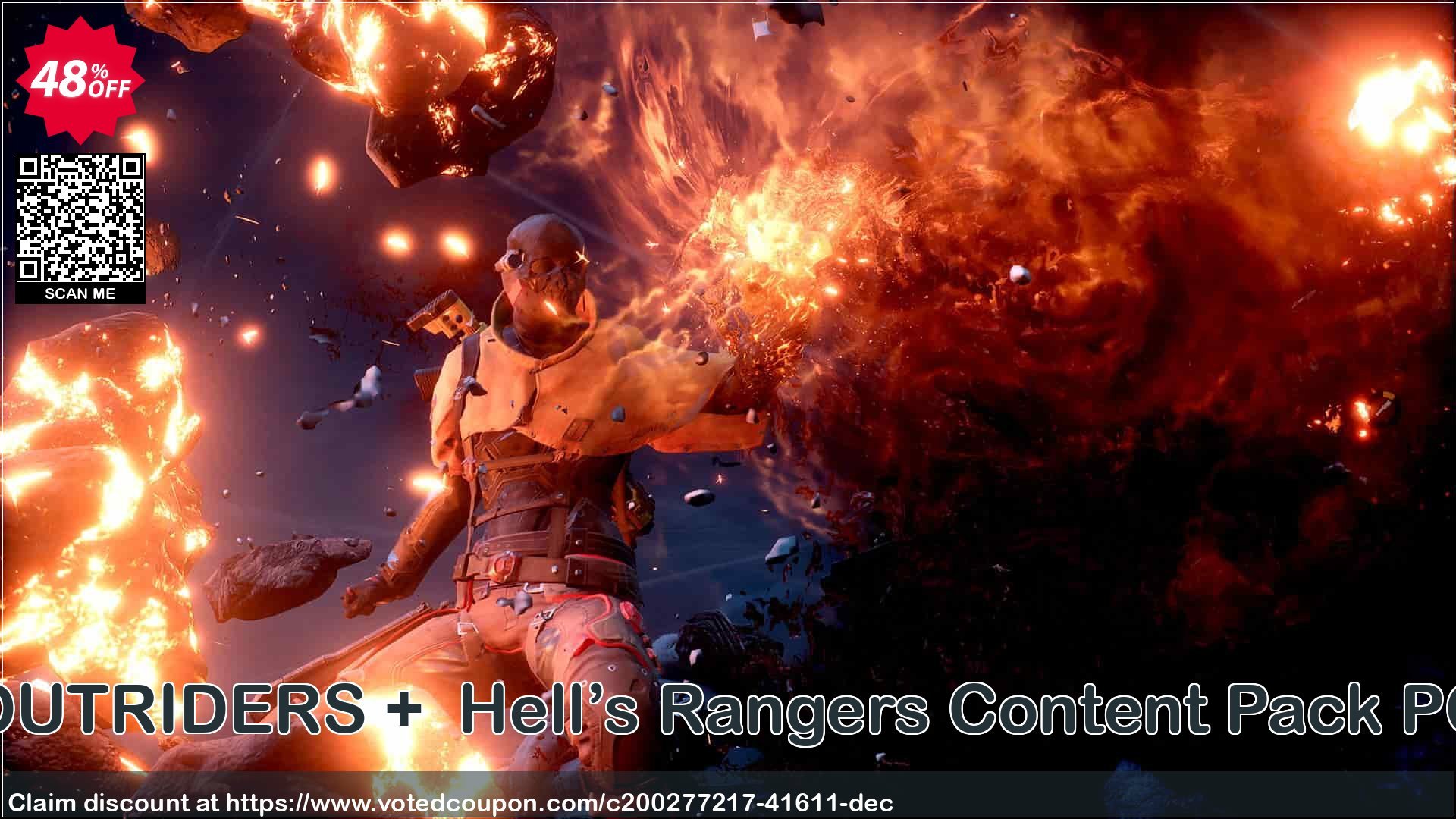 OUTRIDERS +  Hell’s Rangers Content Pack PC Coupon Code May 2024, 48% OFF - VotedCoupon