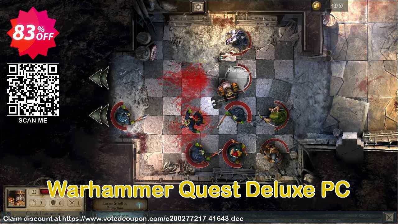 Warhammer Quest Deluxe PC Coupon, discount Warhammer Quest Deluxe PC Deal 2024 CDkeys. Promotion: Warhammer Quest Deluxe PC Exclusive Sale offer 