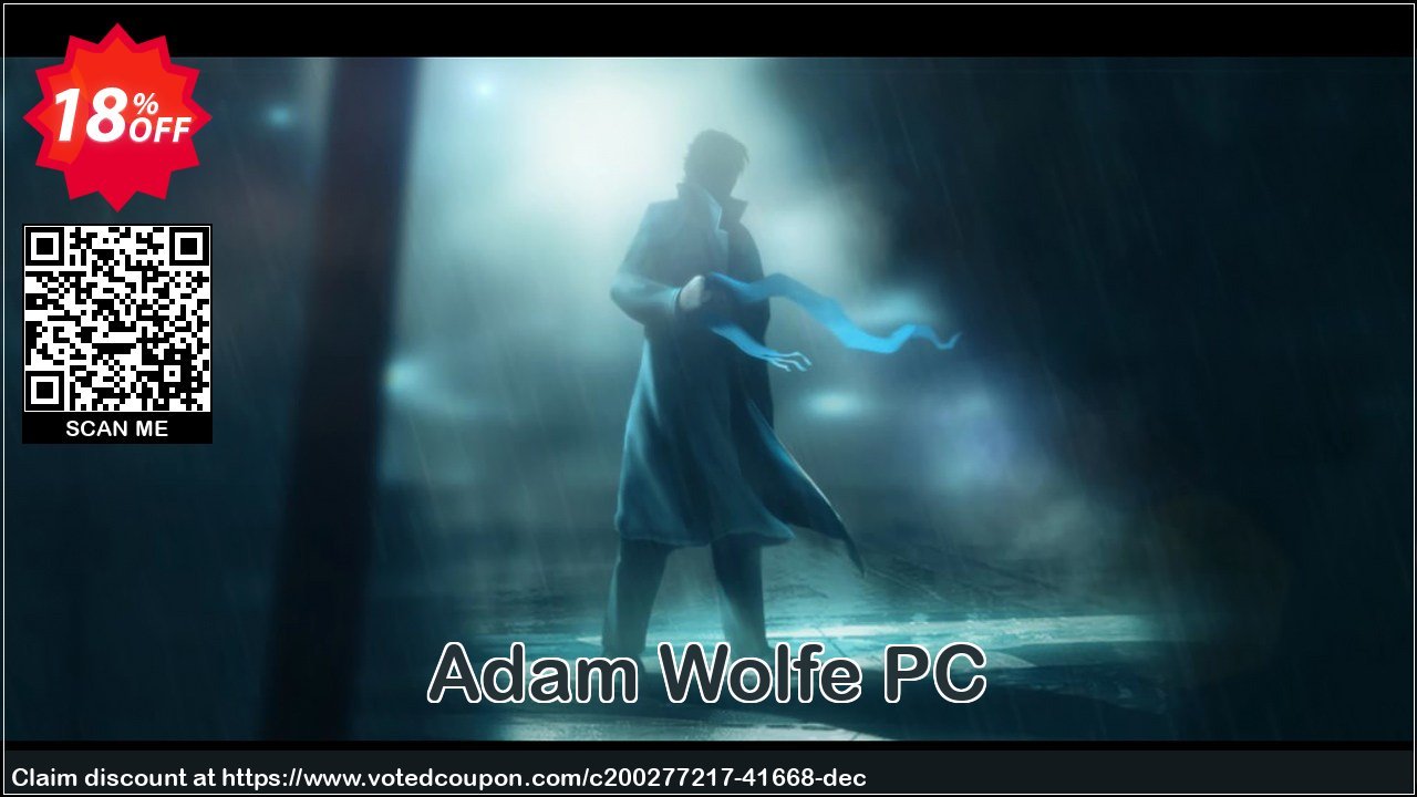 Adam Wolfe PC Coupon, discount Adam Wolfe PC Deal 2024 CDkeys. Promotion: Adam Wolfe PC Exclusive Sale offer 