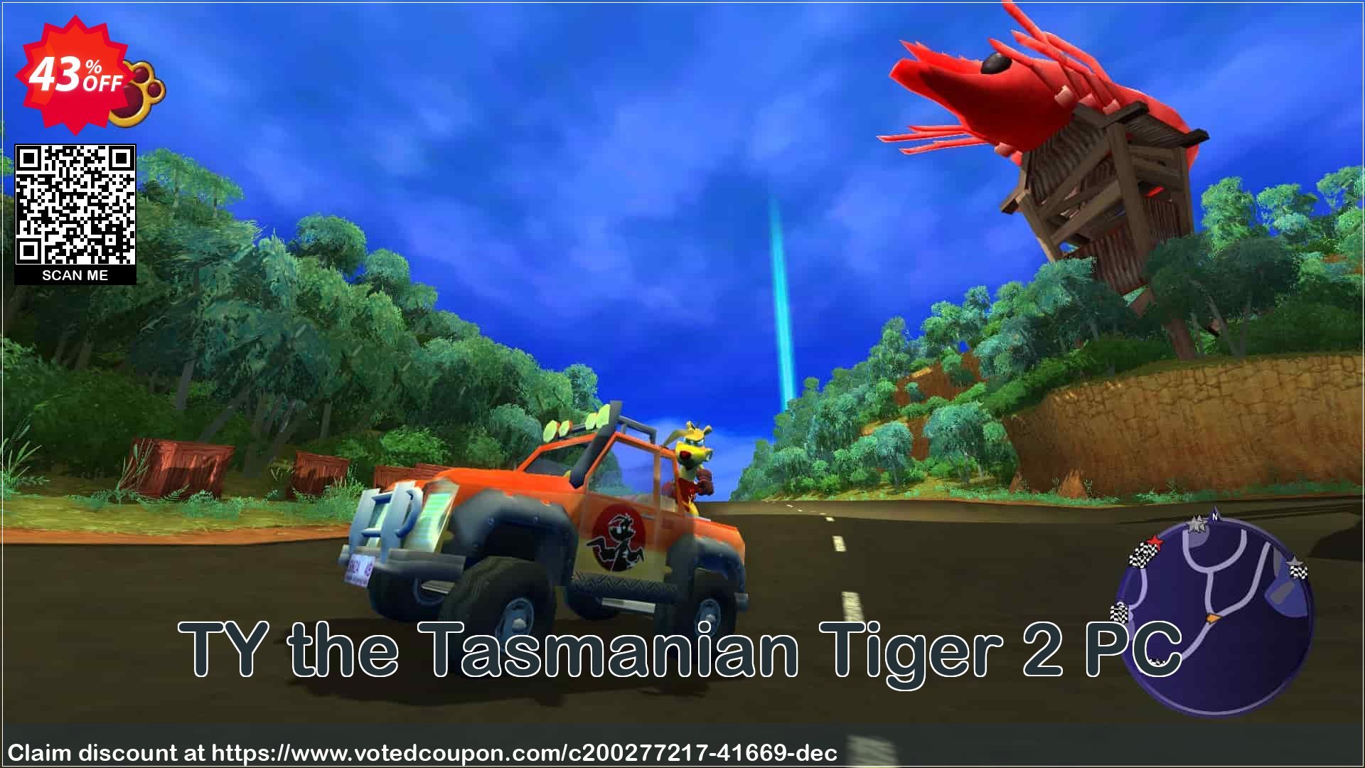 TY the Tasmanian Tiger 2 PC Coupon, discount TY the Tasmanian Tiger 2 PC Deal 2021 CDkeys. Promotion: TY the Tasmanian Tiger 2 PC Exclusive Sale offer 