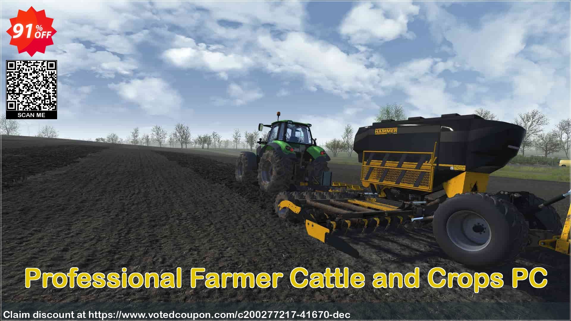 Professional Farmer Cattle and Crops PC Coupon, discount Professional Farmer Cattle and Crops PC Deal 2024 CDkeys. Promotion: Professional Farmer Cattle and Crops PC Exclusive Sale offer 