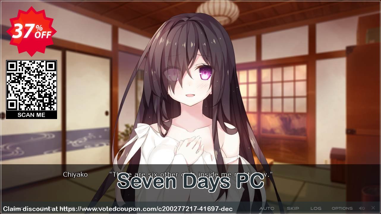 Seven Days PC Coupon, discount Seven Days PC Deal 2024 CDkeys. Promotion: Seven Days PC Exclusive Sale offer 