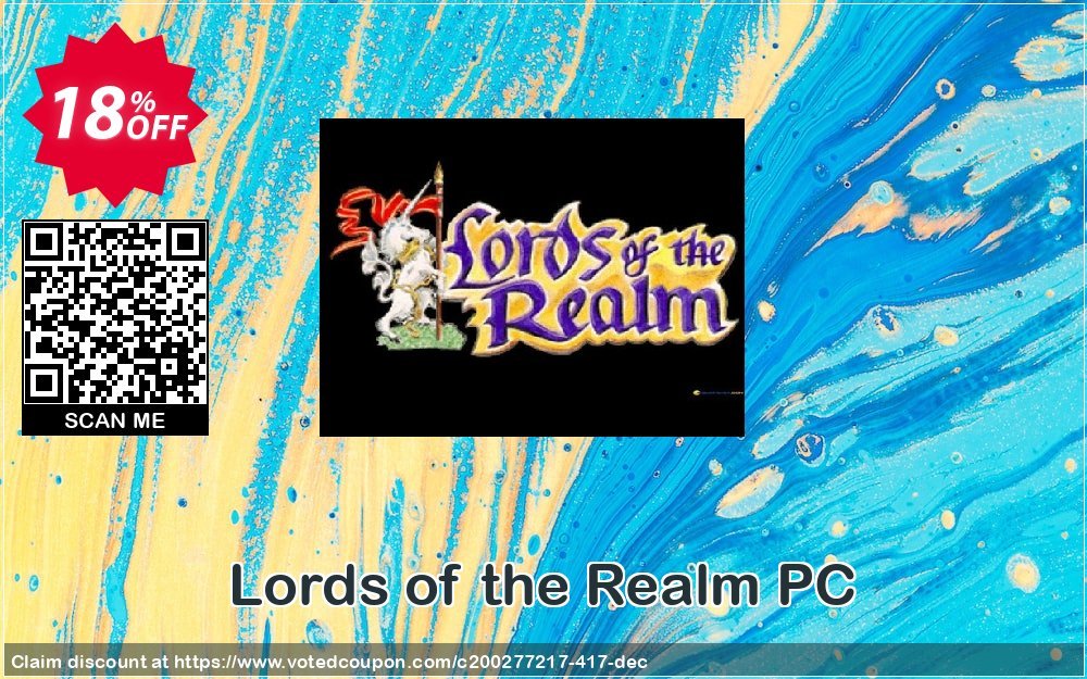 Lords of the Realm PC Coupon, discount Lords of the Realm PC Deal. Promotion: Lords of the Realm PC Exclusive offer 