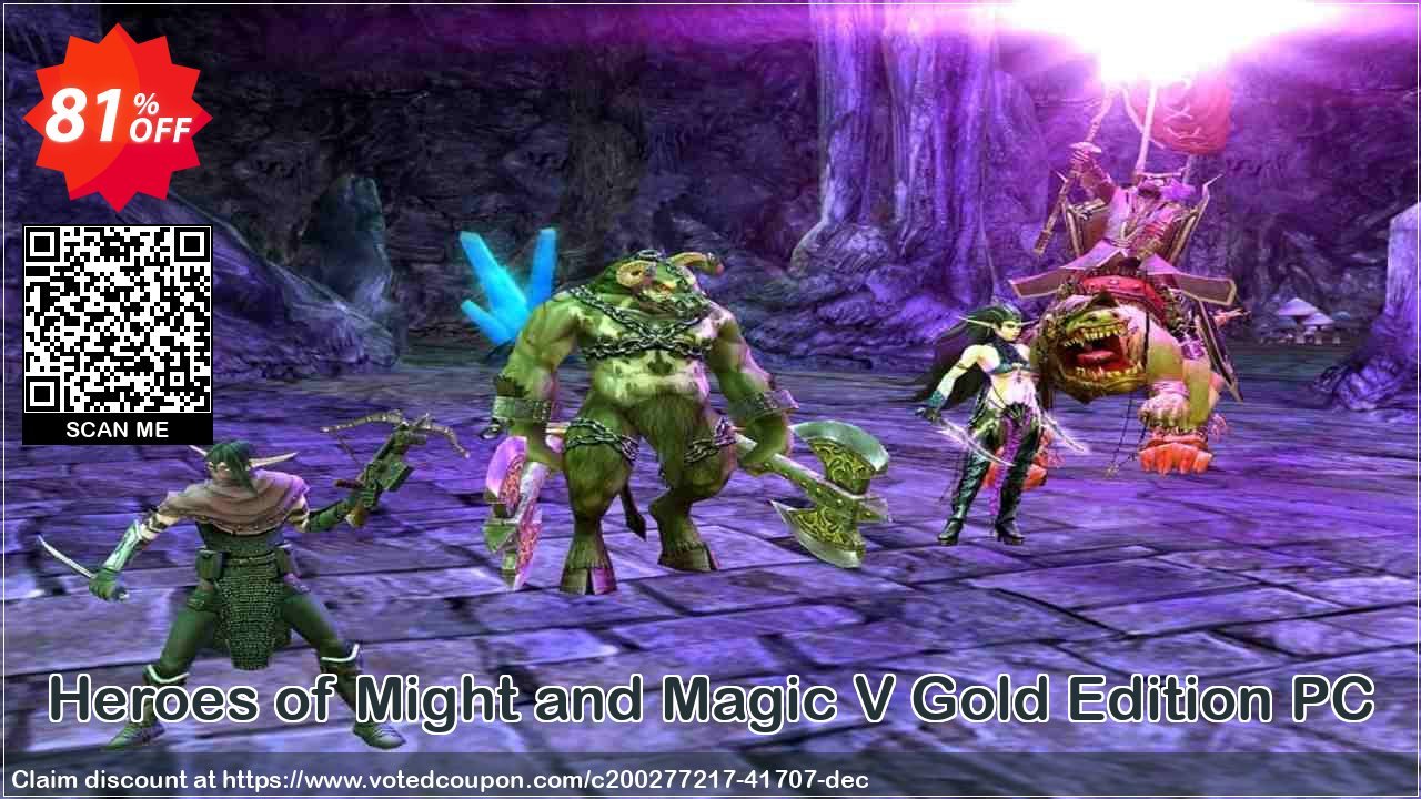 Heroes of Might and Magic V Gold Edition PC Coupon Code May 2024, 81% OFF - VotedCoupon