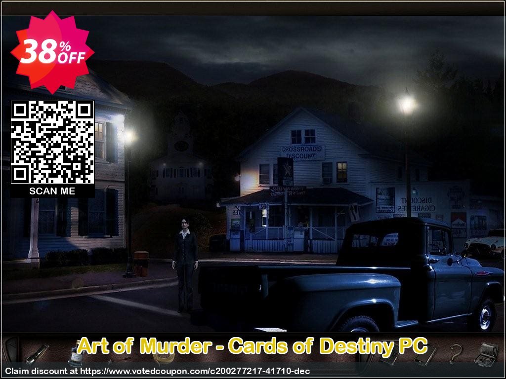 Art of Murder - Cards of Destiny PC Coupon, discount Art of Murder - Cards of Destiny PC Deal 2021 CDkeys. Promotion: Art of Murder - Cards of Destiny PC Exclusive Sale offer 