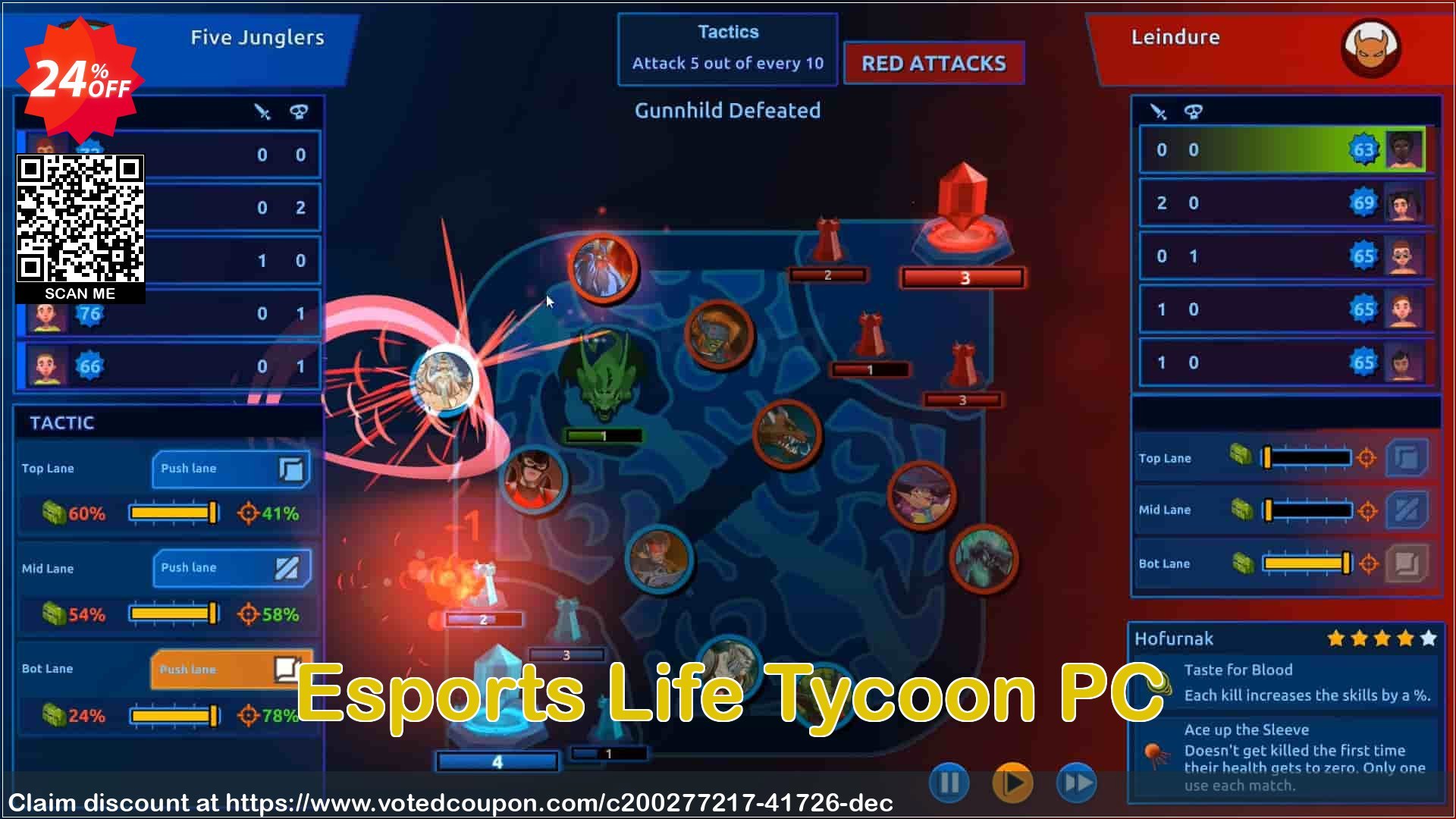 Esports Life Tycoon PC Coupon Code May 2024, 24% OFF - VotedCoupon