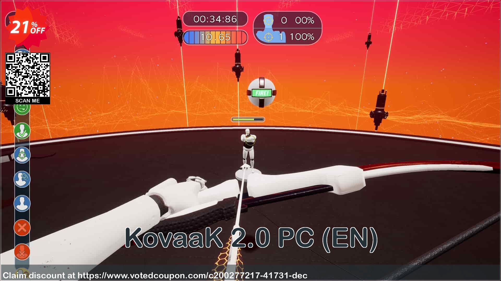 KovaaK 2.0 PC, EN  Coupon, discount KovaaK 2.0 PC (EN) Deal 2024 CDkeys. Promotion: KovaaK 2.0 PC (EN) Exclusive Sale offer 