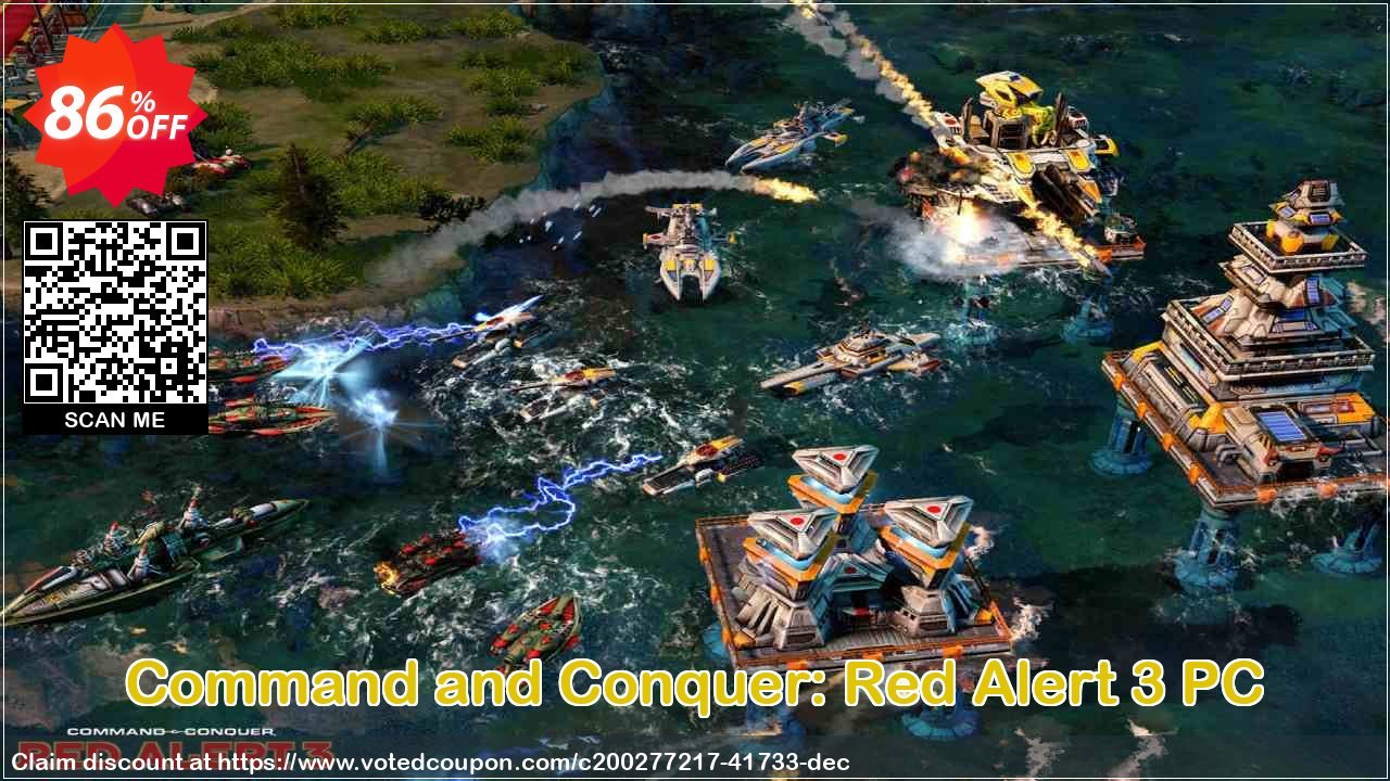 Command and Conquer: Red Alert 3 PC Coupon, discount Command and Conquer: Red Alert 3 PC Deal 2021 CDkeys. Promotion: Command and Conquer: Red Alert 3 PC Exclusive Sale offer 