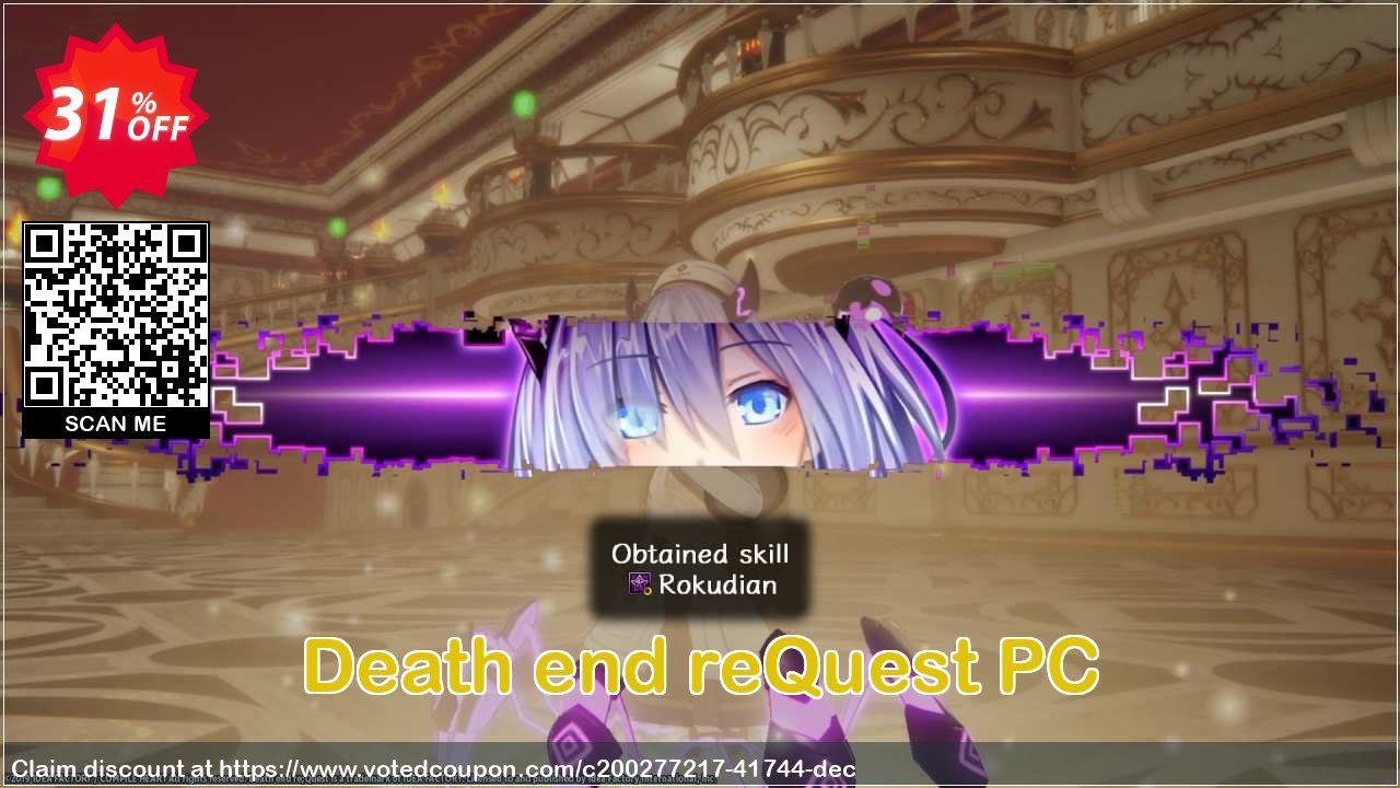 Death end reQuest PC Coupon, discount Death end reQuest PC Deal 2024 CDkeys. Promotion: Death end reQuest PC Exclusive Sale offer 