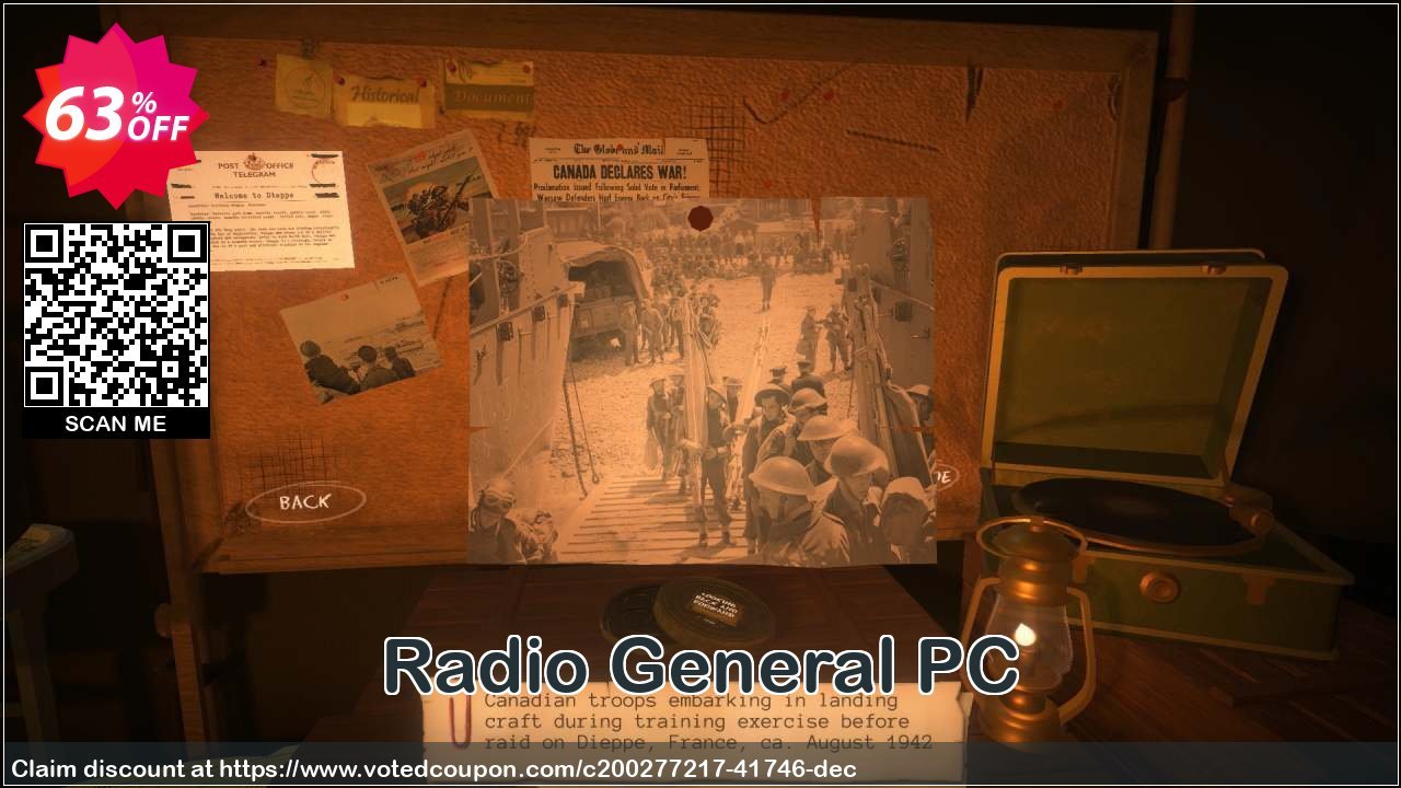 Radio General PC Coupon, discount Radio General PC Deal 2024 CDkeys. Promotion: Radio General PC Exclusive Sale offer 