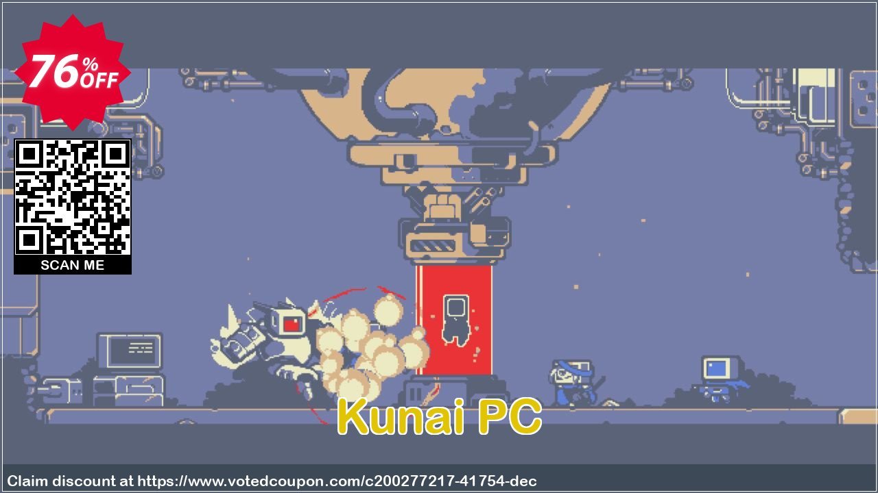 Kunai PC Coupon, discount Kunai PC Deal 2024 CDkeys. Promotion: Kunai PC Exclusive Sale offer 