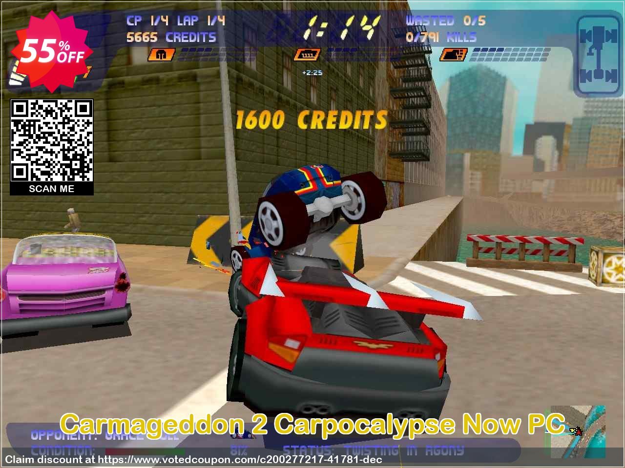 Carmageddon 2 Carpocalypse Now PC Coupon, discount Carmageddon 2 Carpocalypse Now PC Deal 2024 CDkeys. Promotion: Carmageddon 2 Carpocalypse Now PC Exclusive Sale offer 