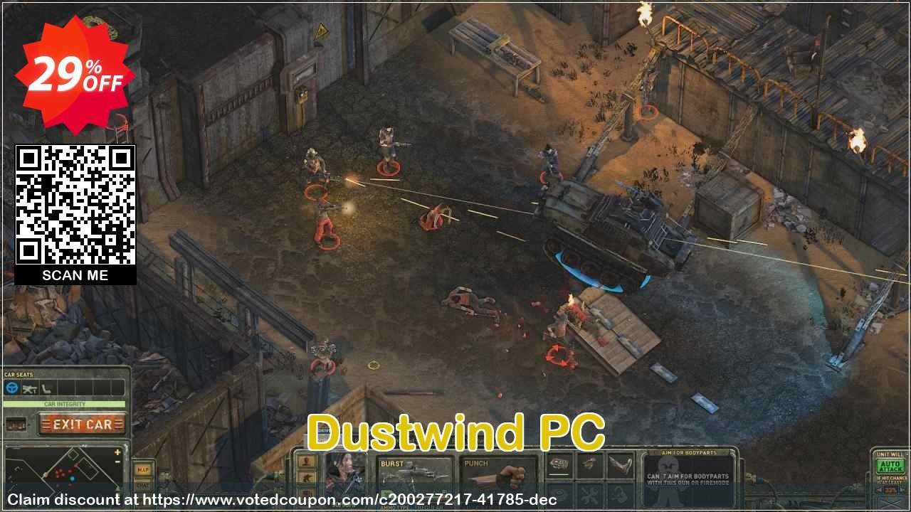 Dustwind PC Coupon, discount Dustwind PC Deal 2024 CDkeys. Promotion: Dustwind PC Exclusive Sale offer 