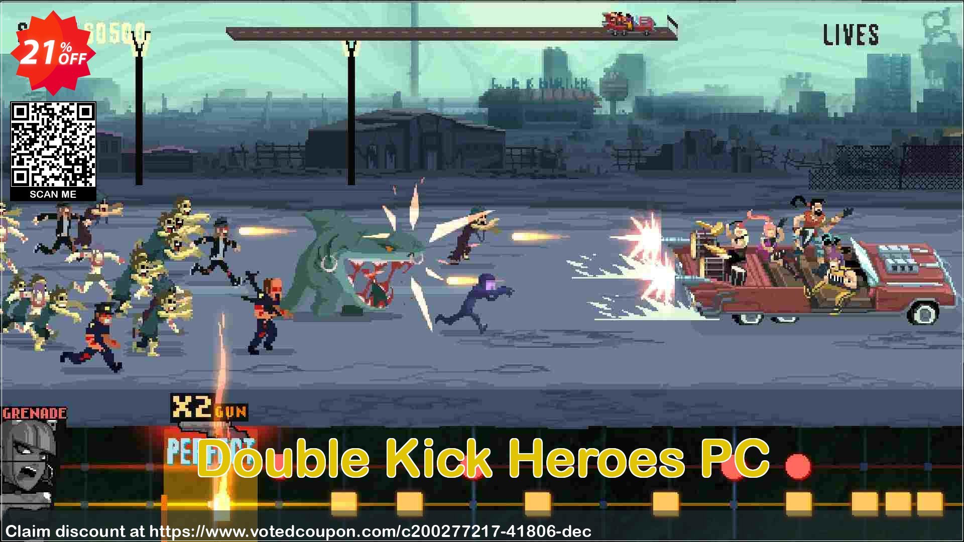 Double Kick Heroes PC Coupon, discount Double Kick Heroes PC Deal 2025 CDkeys. Promotion: Double Kick Heroes PC Exclusive Sale offer
